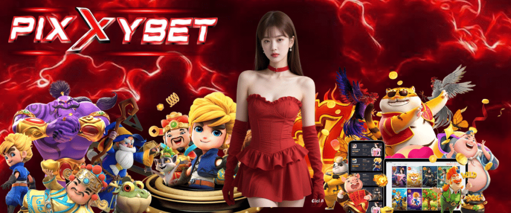 PIXXYBET high payout live casino and online slots entrance.